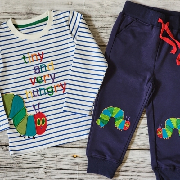 The Very Hungry Caterpillar Outfit Eric Carle Birthday Outfit Back To School NWT - Picture 3 of 12